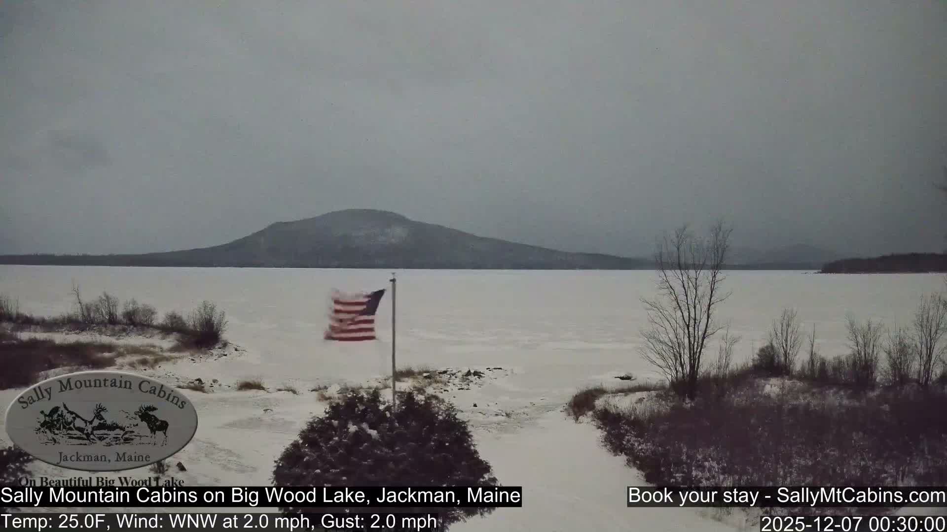 Sally Mountain Cabins , Live Cam - Jackman, Maine, USA