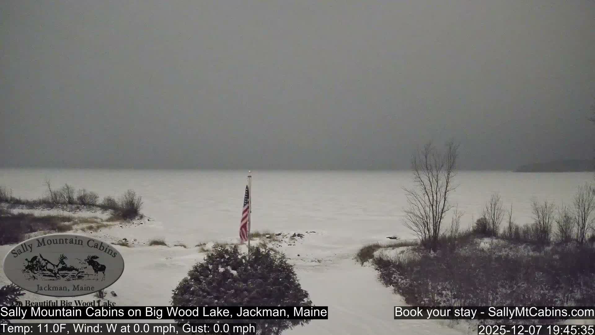 Sally Mountain Cabins , Live Cam - Jackman, Maine, USA