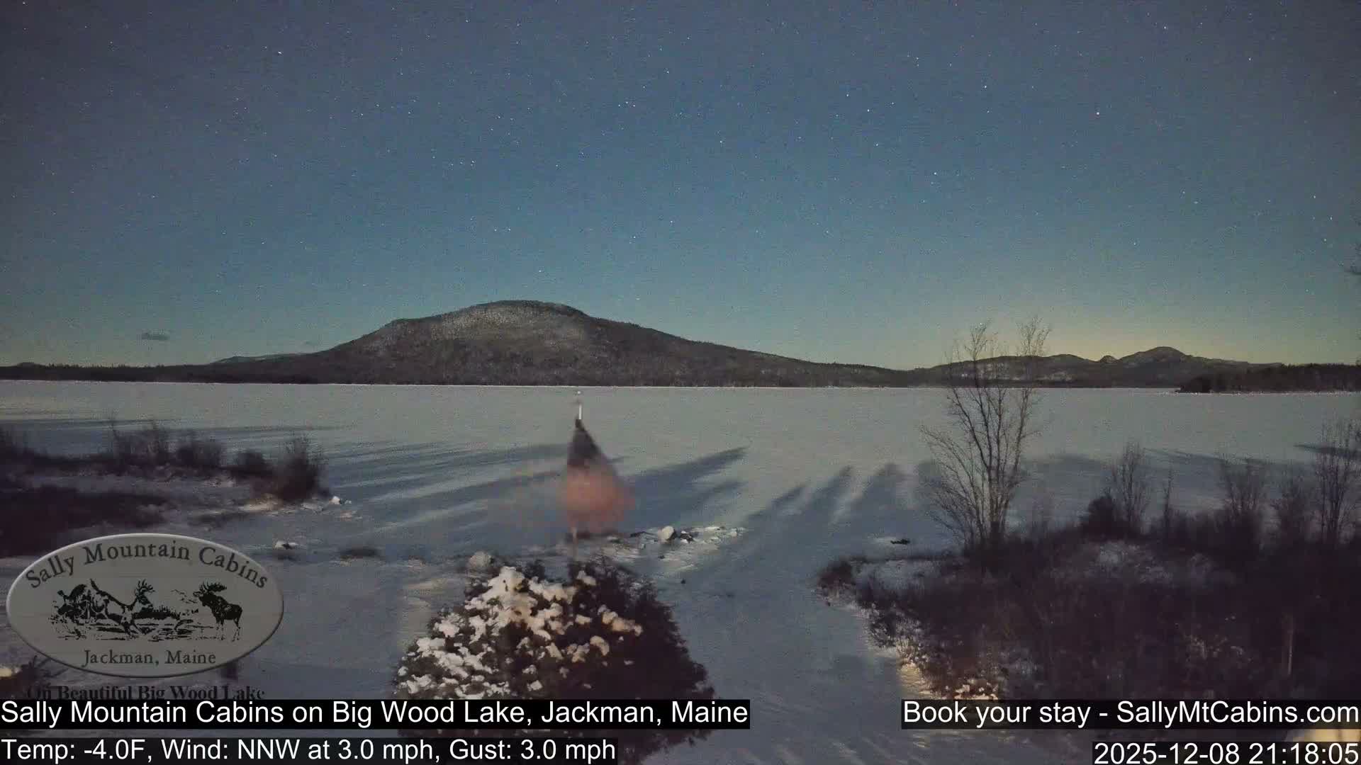 Sally Mountain Cabins , Live Cam - Jackman, Maine, USA
