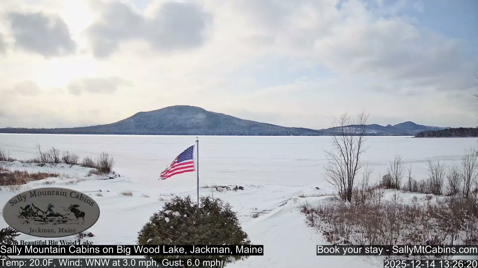 Sally Mountain Cabins , Live Cam - Jackman, Maine, USA