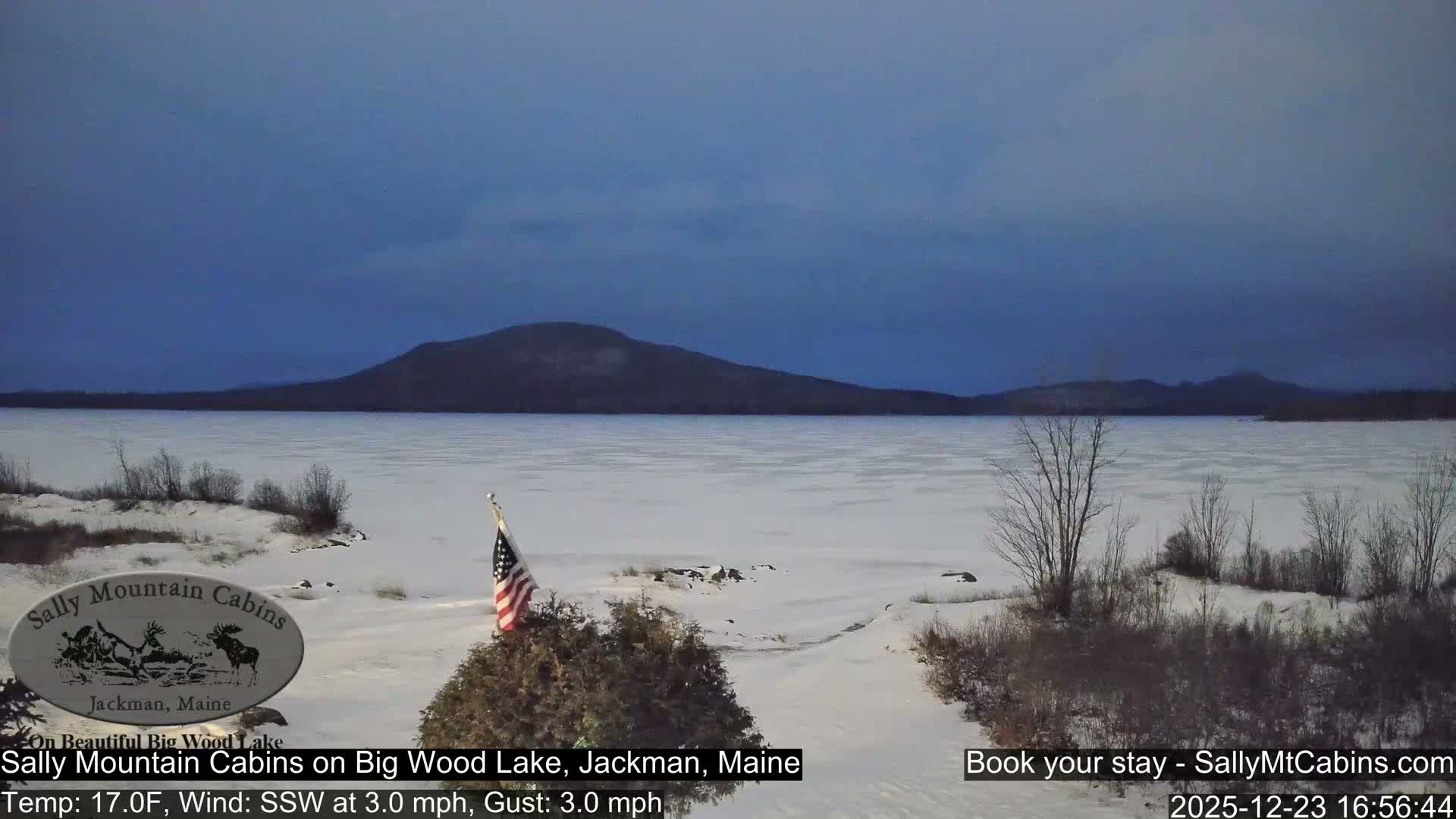 Sally Mountain Cabins , Live Cam - Jackman, Maine, USA