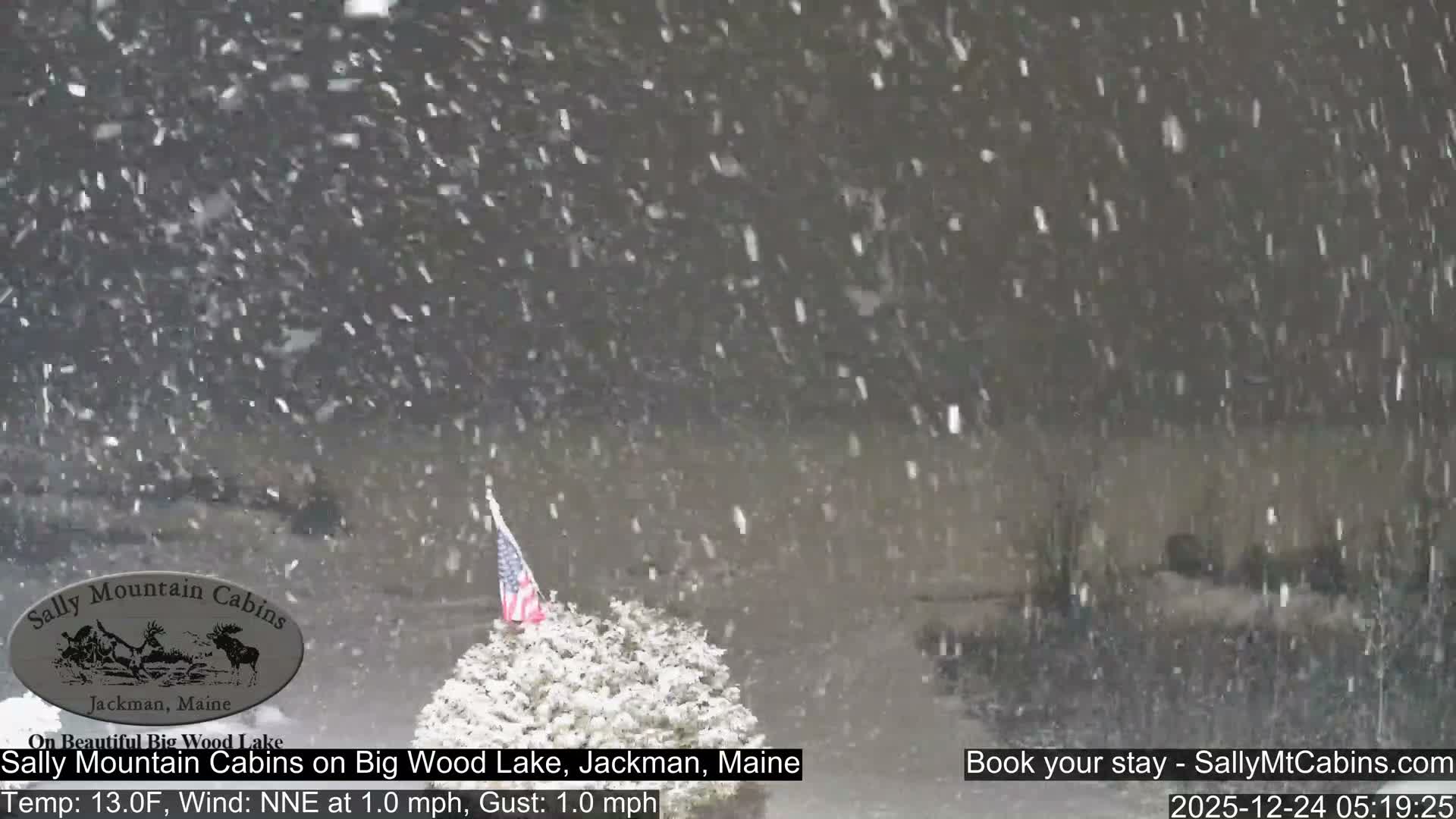 Sally Mountain Cabins , Live Cam - Jackman, Maine, USA