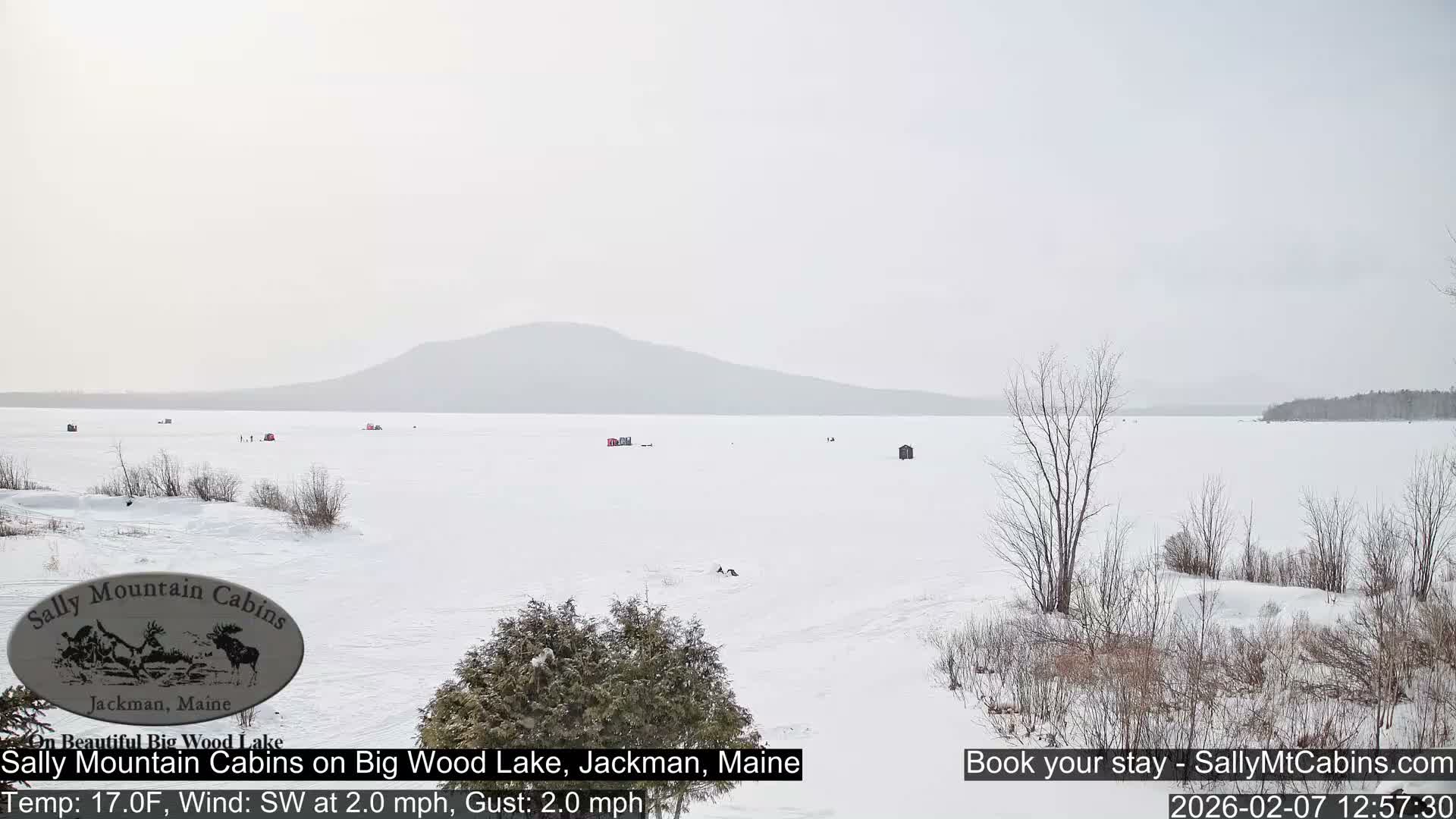 Sally Mountain Cabins , Live Cam - Jackman, Maine, USA
