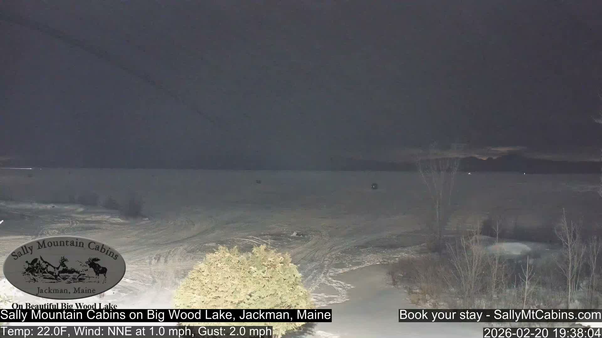 Sally Mountain Cabins , Live Cam - Jackman, Maine, USA