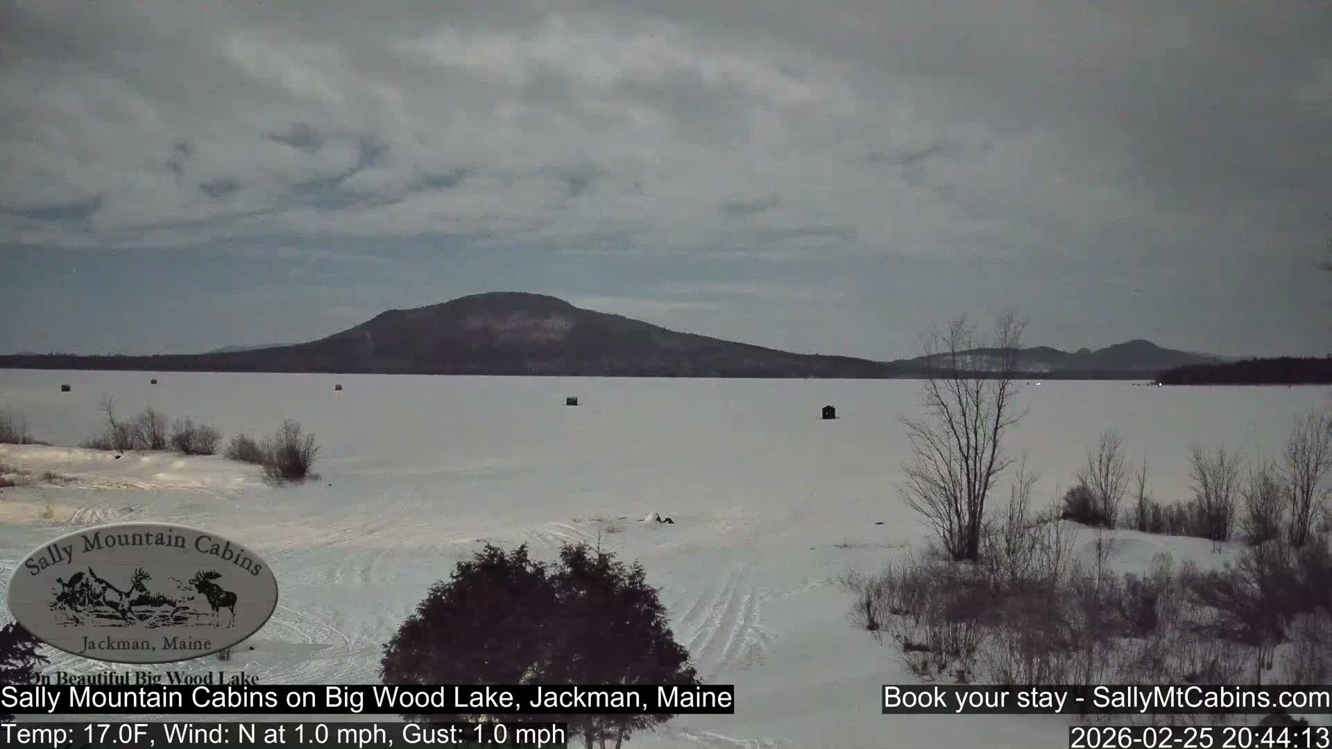 Sally Mountain Cabins , Live Cam - Jackman, Maine, USA