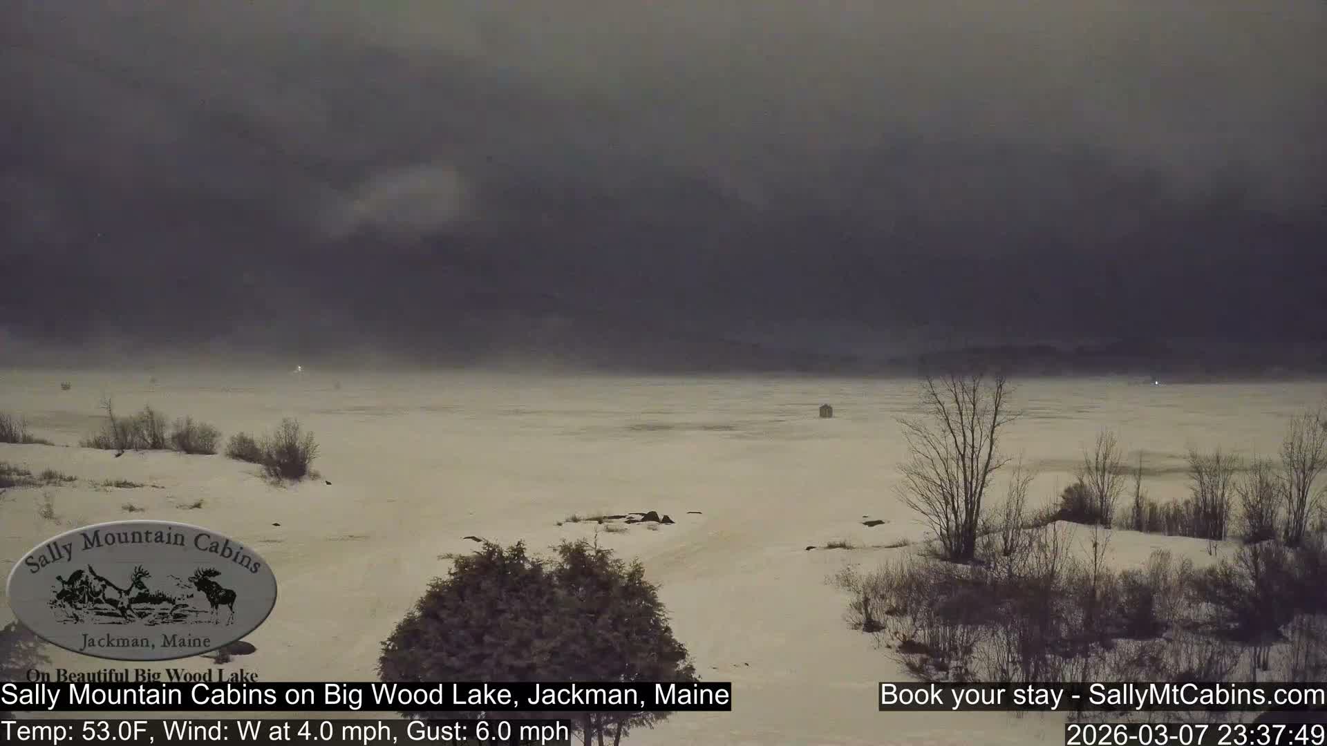 Sally Mountain Cabins , Live Cam - Jackman, Maine, USA