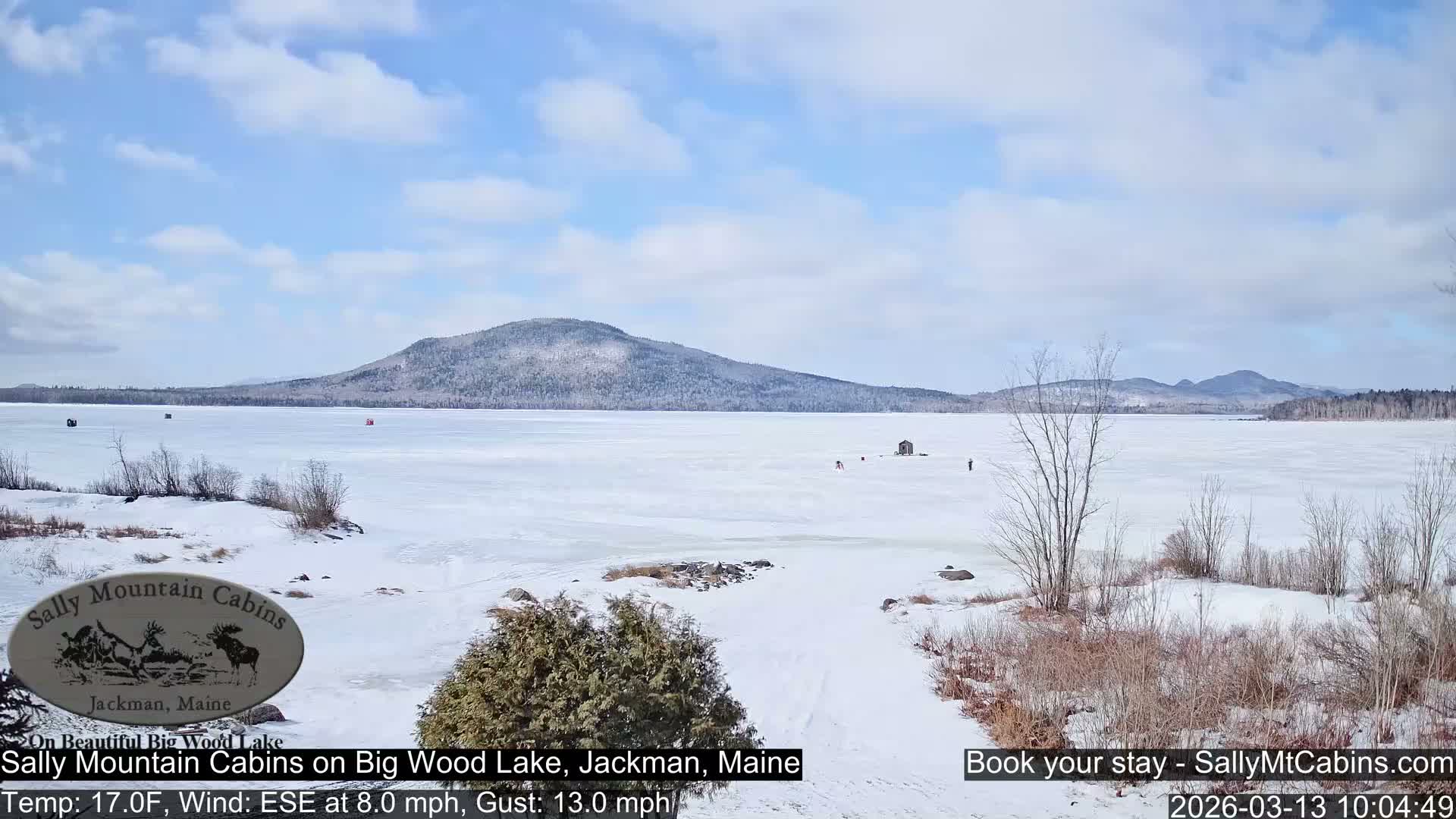 Sally Mountain Cabins , Live Cam - Jackman, Maine, USA