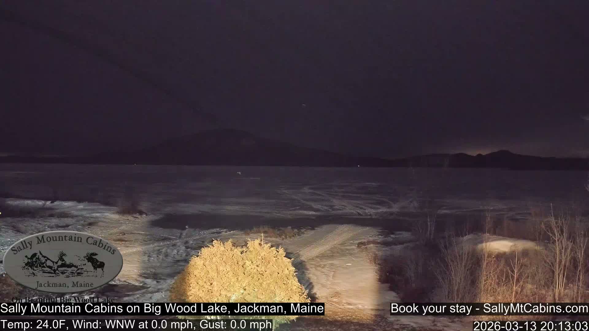 Sally Mountain Cabins , Live Cam - Jackman, Maine, USA