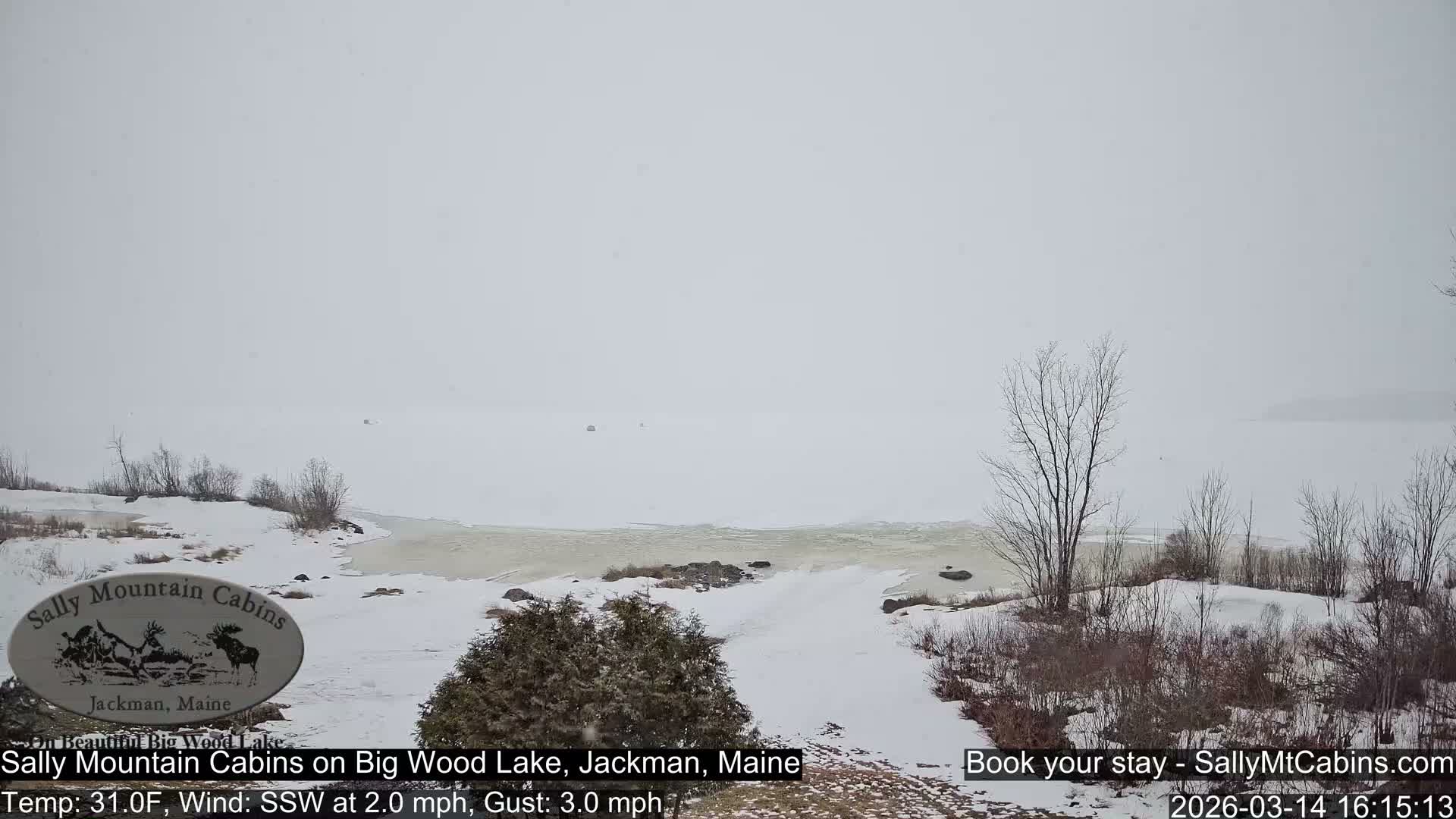 Sally Mountain Cabins , Live Cam - Jackman, Maine, USA