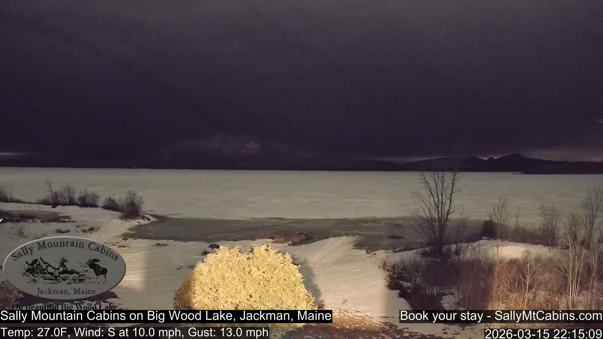 Sally Mountain Cabins , Live Cam - Jackman, Maine, USA