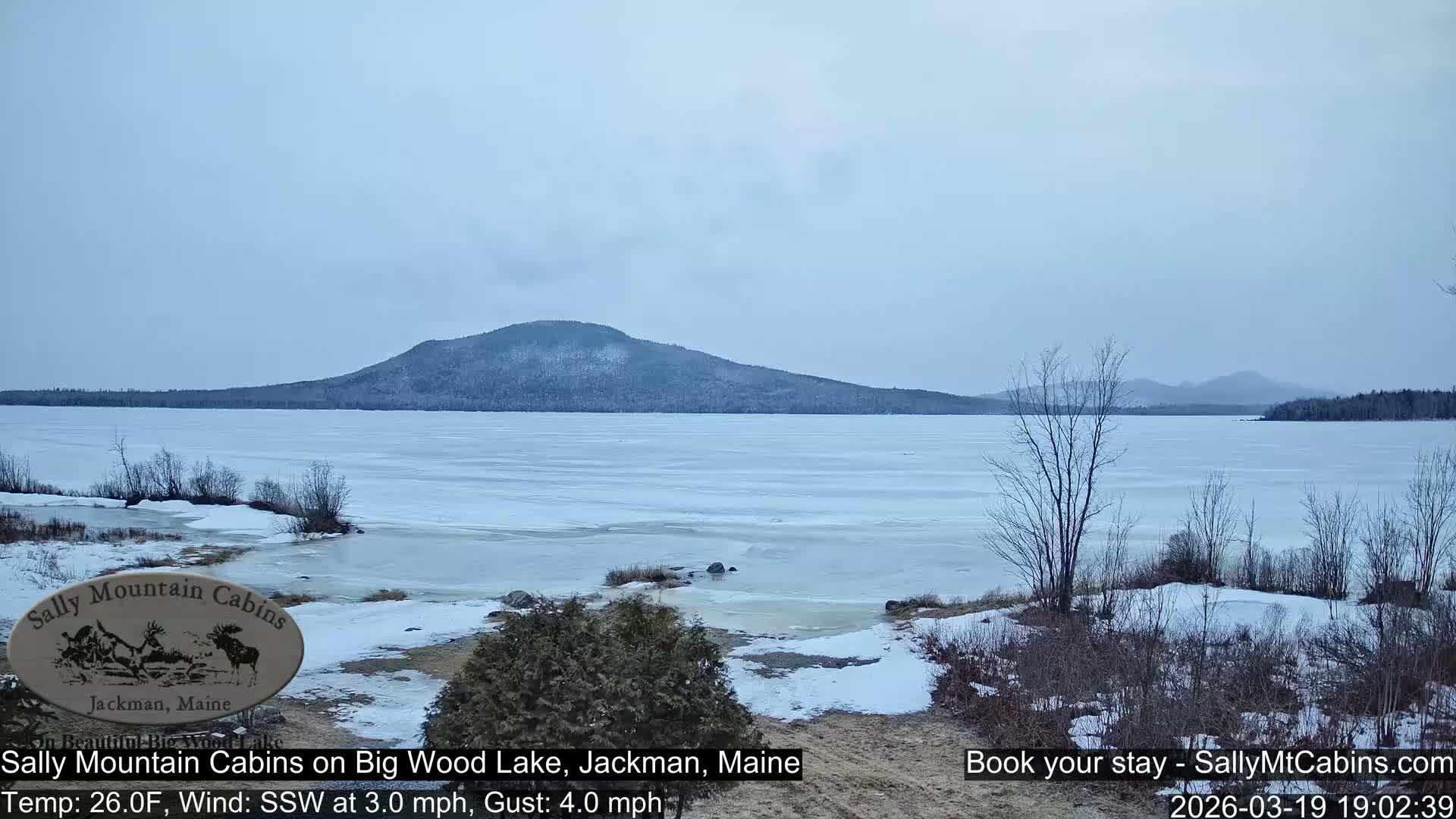 Sally Mountain Cabins , Live Cam - Jackman, Maine, USA