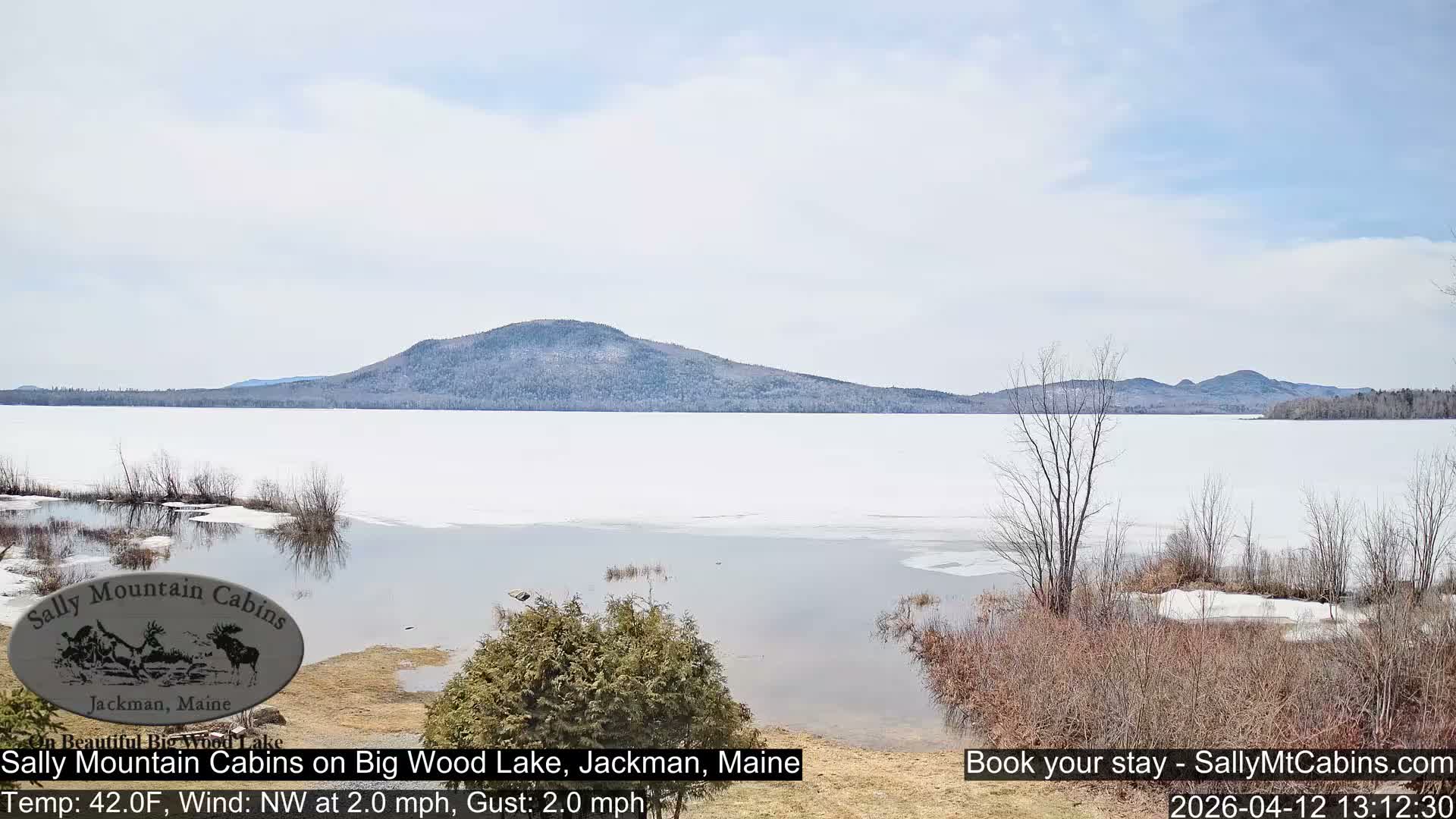 Sally Mountain Cabins , Live Cam - Jackman, Maine, USA