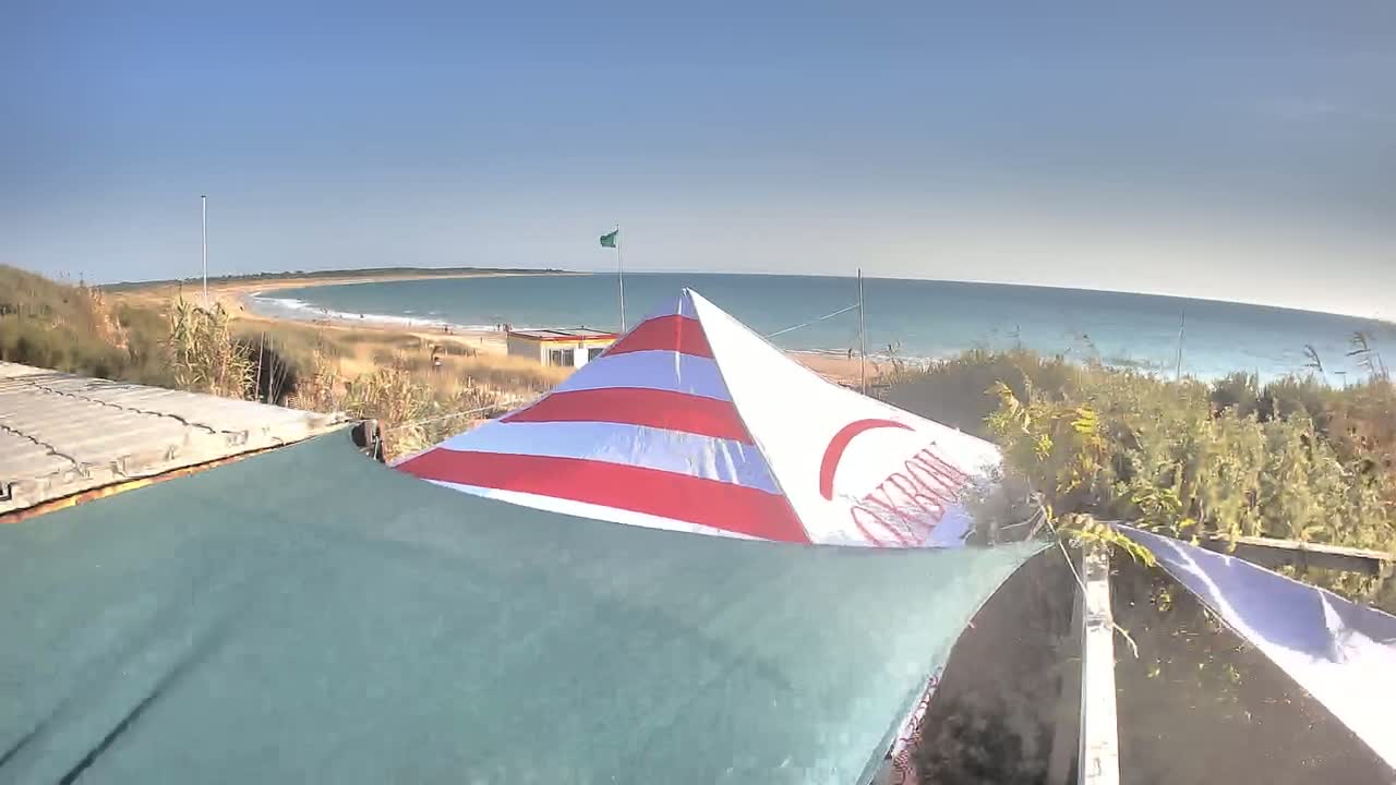Saint-Denis-d'Oleron  Plage des Huttes Surf Beach Live Cam  - Rochefort, Charente-Maritime, Nouvelle-Aquitaine, France 