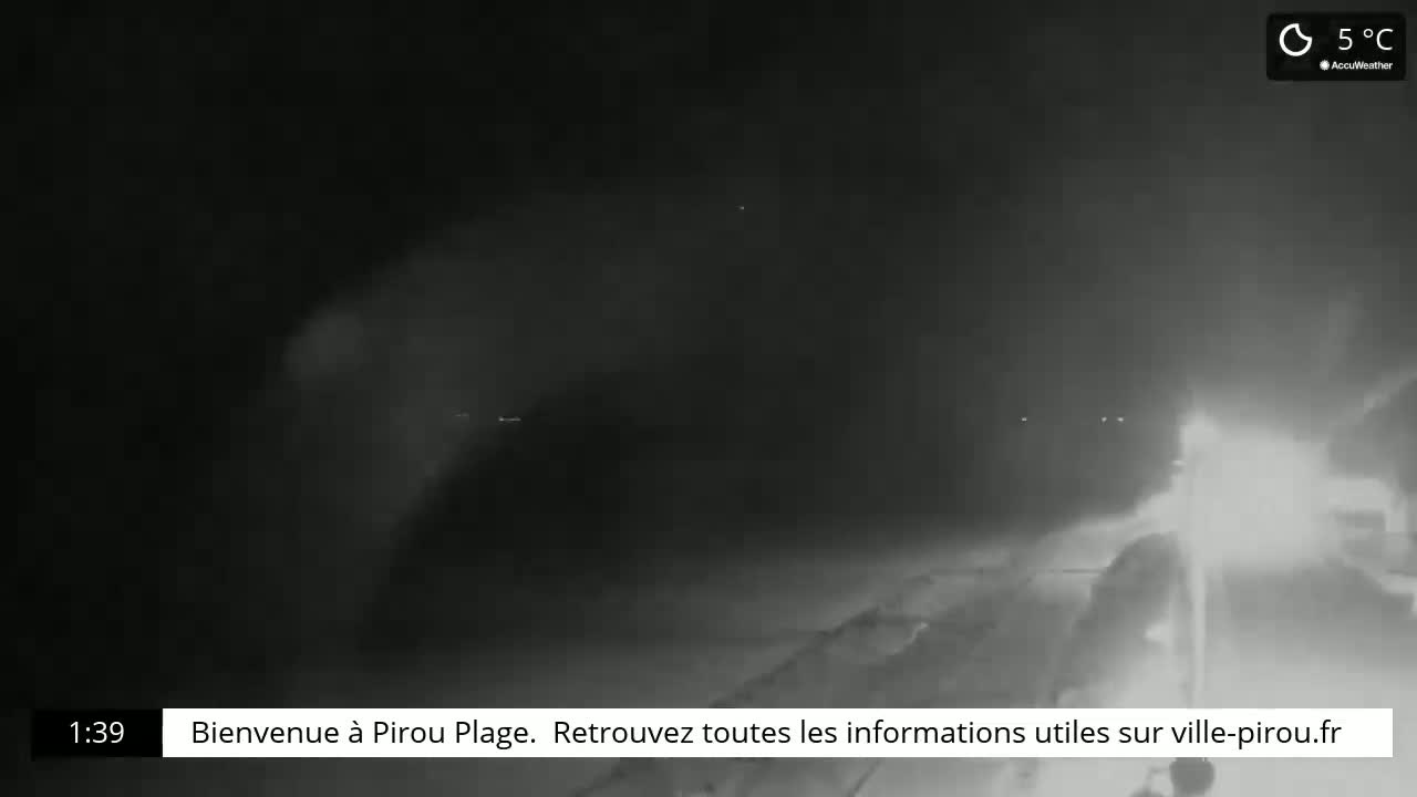 Pirou Beach (Pirou Plage) & Atlantic View Live Cam - Coutances, Manche, Normandie, France
