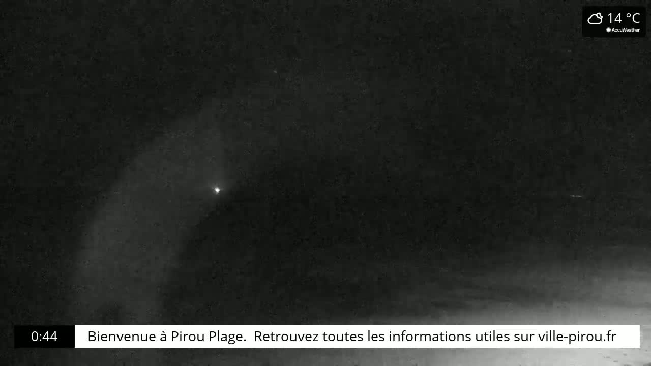 Pirou Beach (Pirou Plage) & Atlantic View Live Cam - Coutances, Manche, Normandie, France