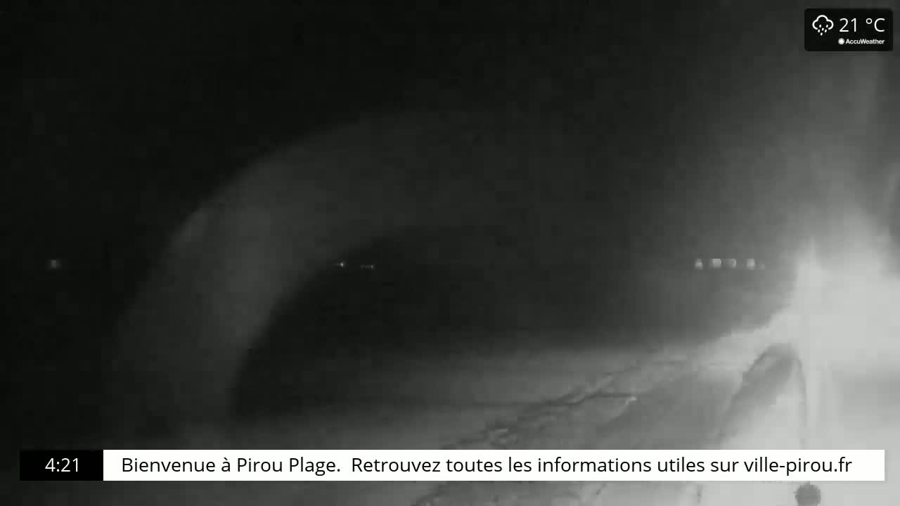 Pirou Beach (Pirou Plage) & Atlantic View Live Cam - Coutances, Manche, Normandie, France