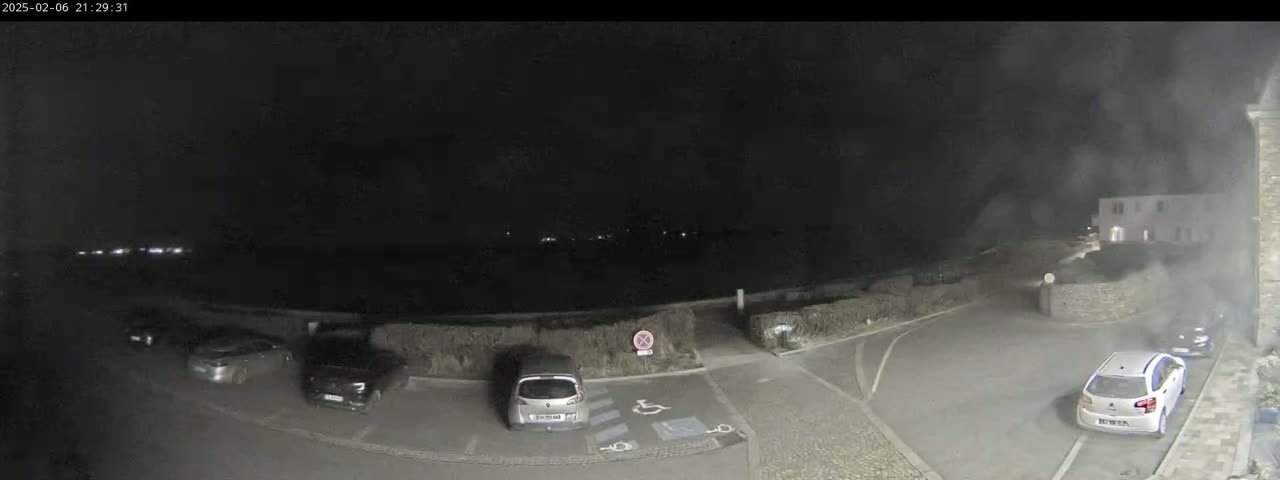 Ile de Batz Island View from Roscoff Live Cam - 	Morlaix, 	Finistère, 	Bretagne, France