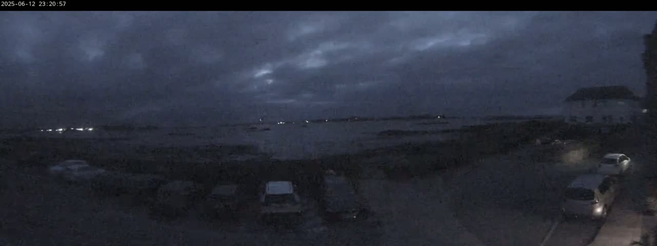 Ile de Batz Island View from Roscoff Live Cam - 	Morlaix, 	Finistère, 	Bretagne, France