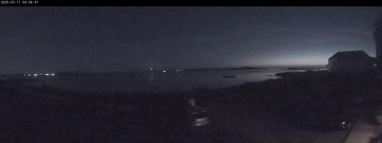 Ile de Batz Island View from Roscoff Live Cam - 	Morlaix, 	Finistère, 	Bretagne, France