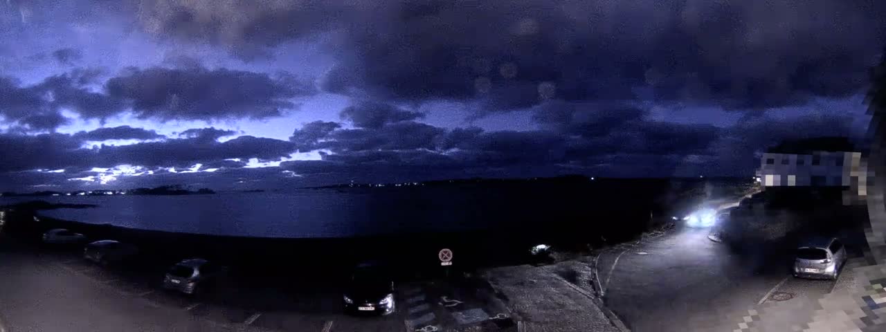 Ile de Batz Island View from Roscoff Live Cam - 	Morlaix, 	Finistère, 	Bretagne, France
