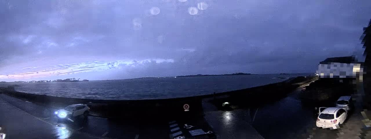 Ile de Batz Island View from Roscoff Live Cam - 	Morlaix, 	Finistère, 	Bretagne, France