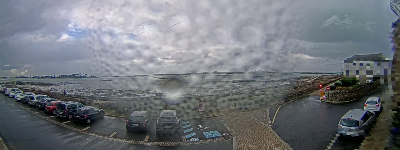 Ile de Batz Island View from Roscoff Live Cam - 	Morlaix, 	Finistère, 	Bretagne, France