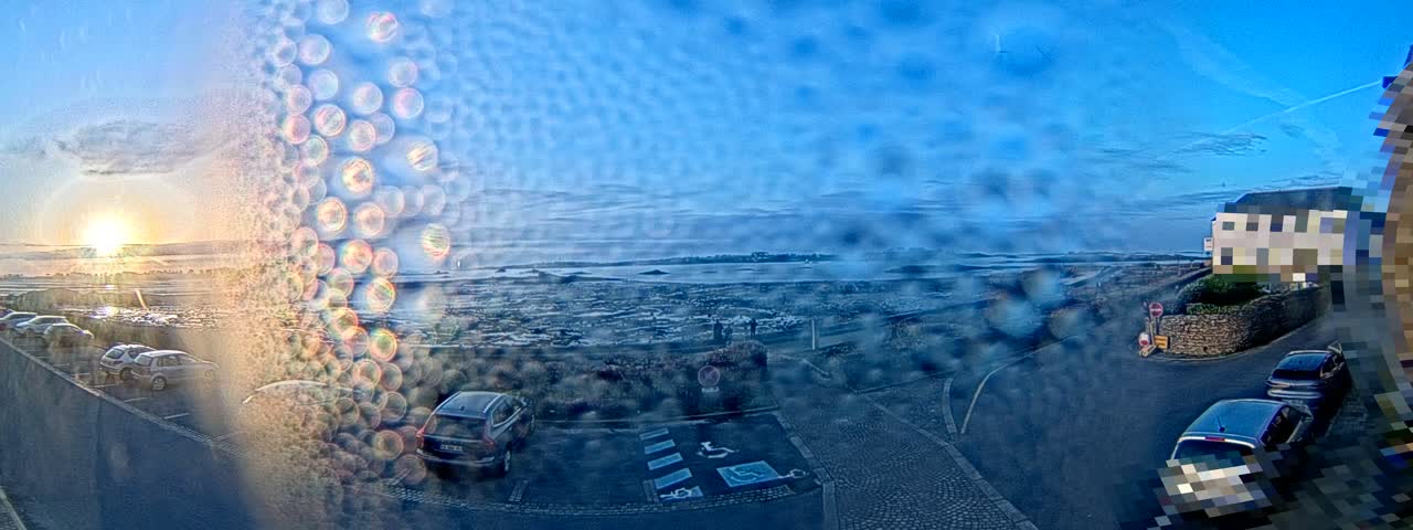 Ile de Batz Island View from Roscoff Live Cam - 	Morlaix, 	Finistère, 	Bretagne, France
