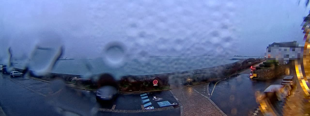 Ile de Batz Island View from Roscoff Live Cam - 	Morlaix, 	Finistère, 	Bretagne, France