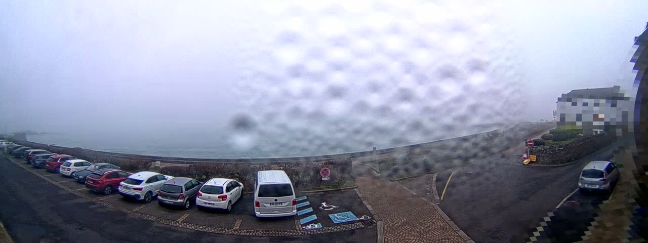 Ile de Batz Island View from Roscoff Live Cam - 	Morlaix, 	Finistère, 	Bretagne, France