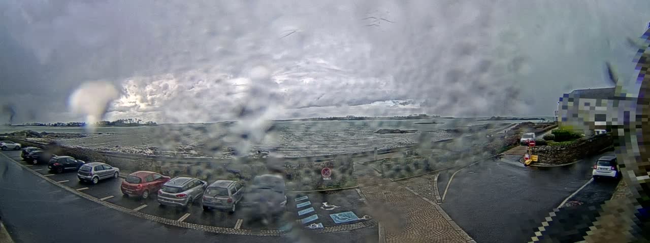 Ile de Batz Island View from Roscoff Live Cam - 	Morlaix, 	Finistère, 	Bretagne, France