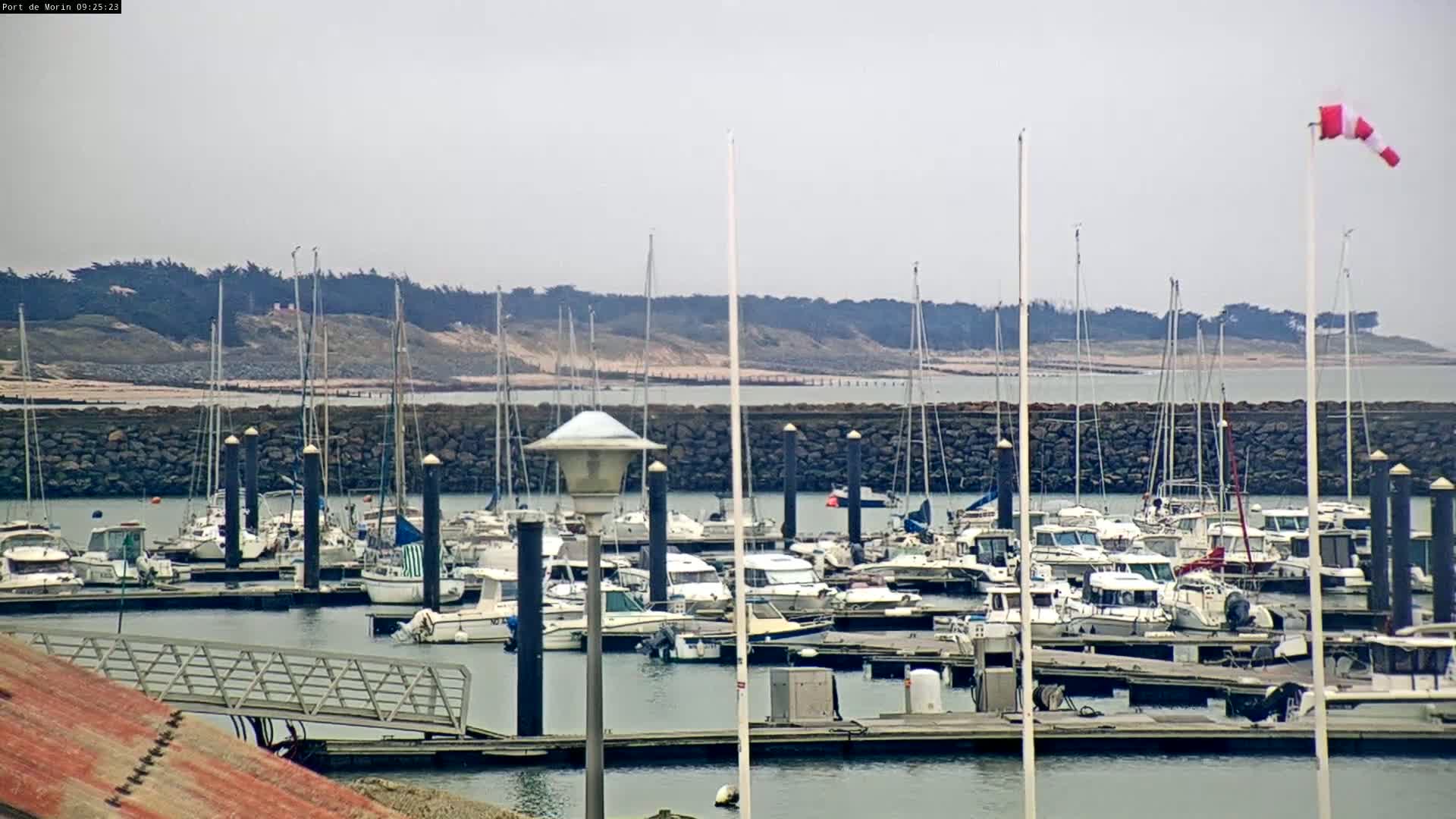 Noirmoutier - Port de Morin L'Epine Live Cam - Les Sables-d'Olonne, Vendée, Pays de la Loire, France