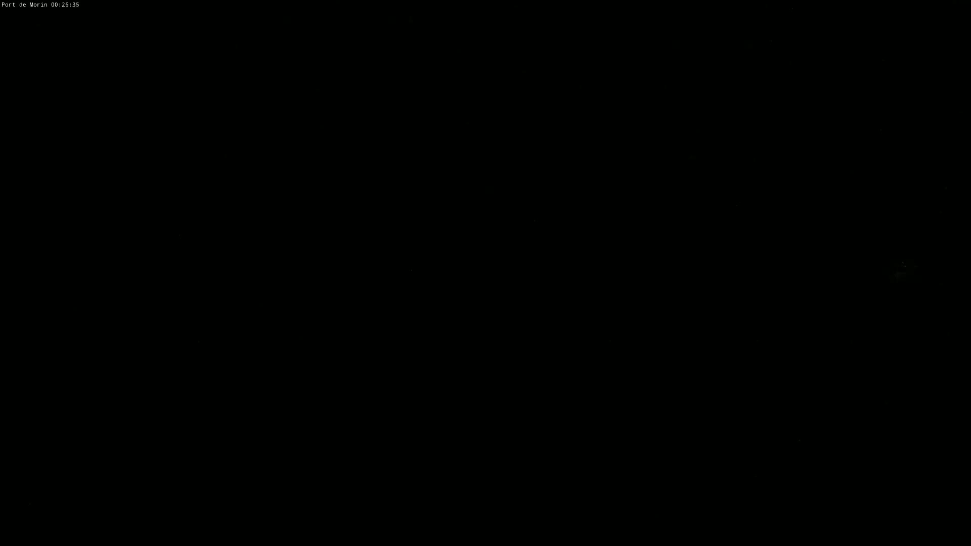 The image is entirely black.