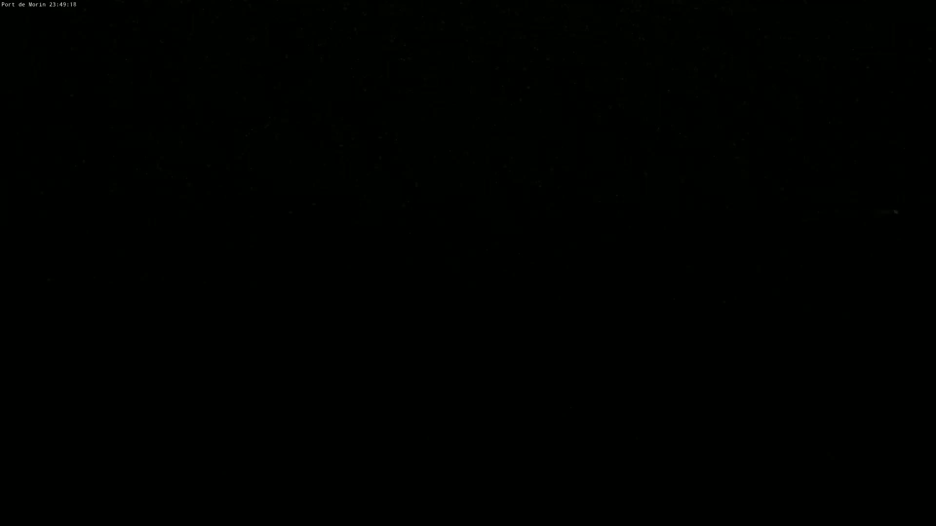 The image is completely black.