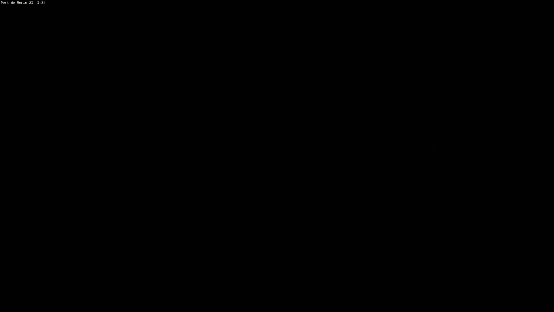 The image is completely black.