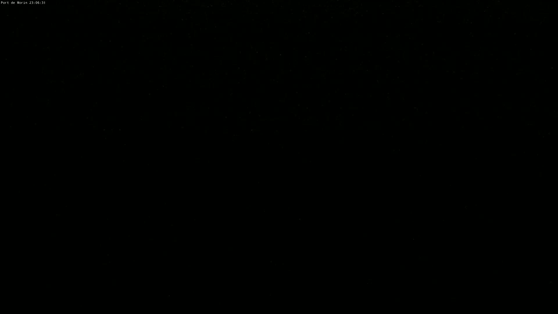 The image is completely black.