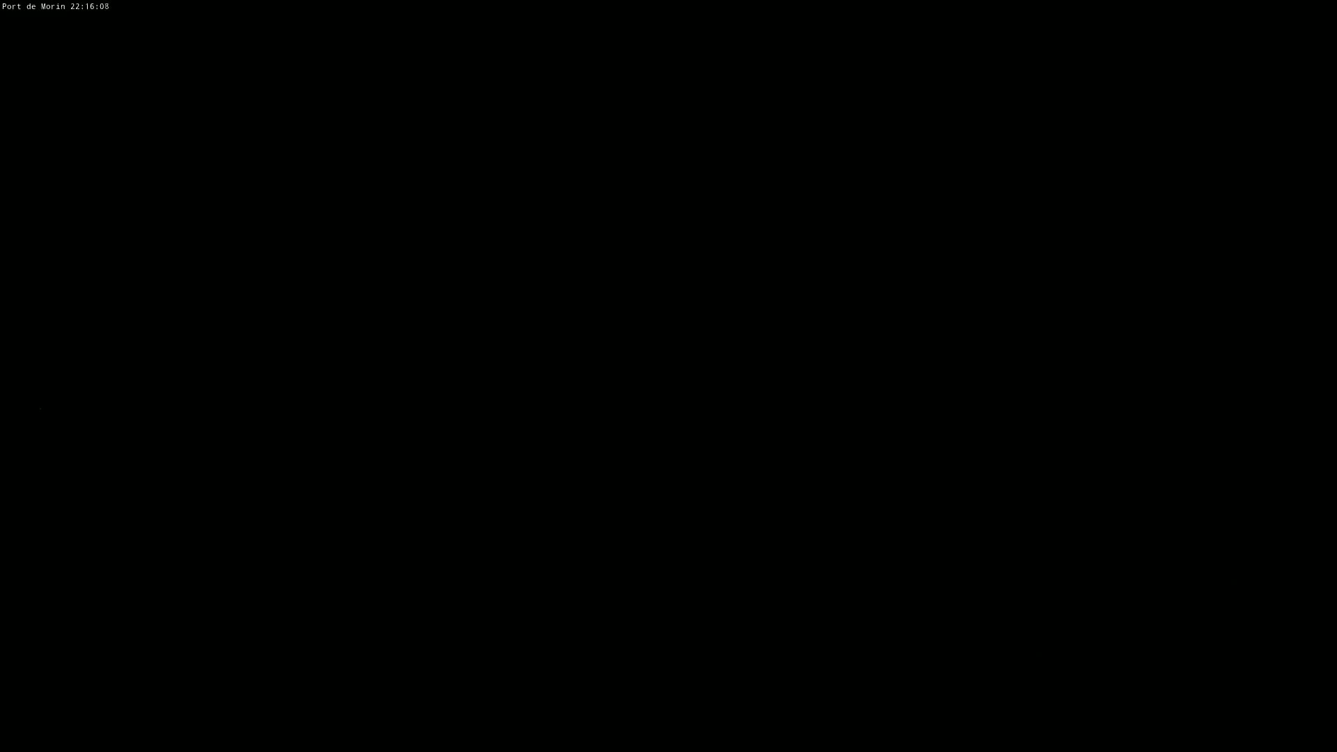 The image is entirely black.