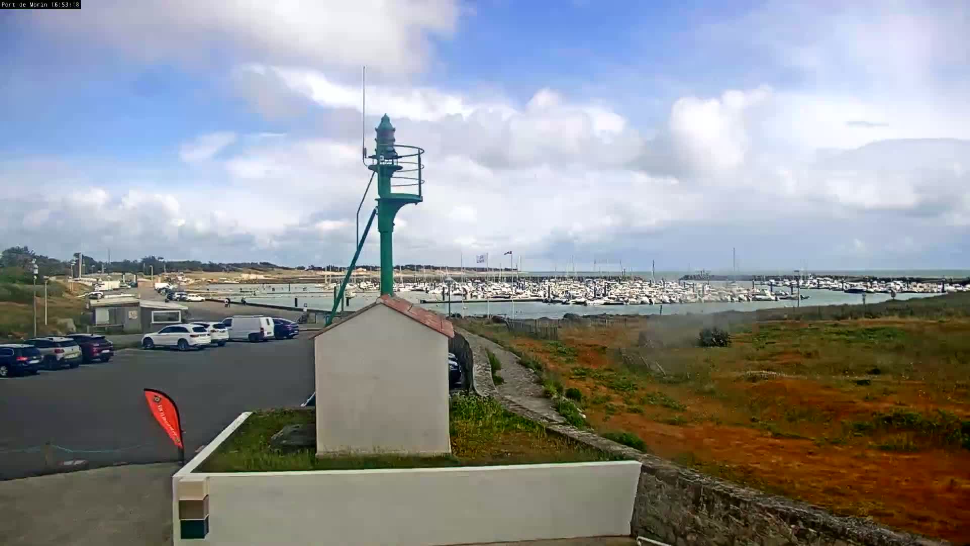 Noirmoutier - Port de Morin L'Epine Live Cam - Les Sables-d'Olonne, Vendée, Pays de la Loire, France