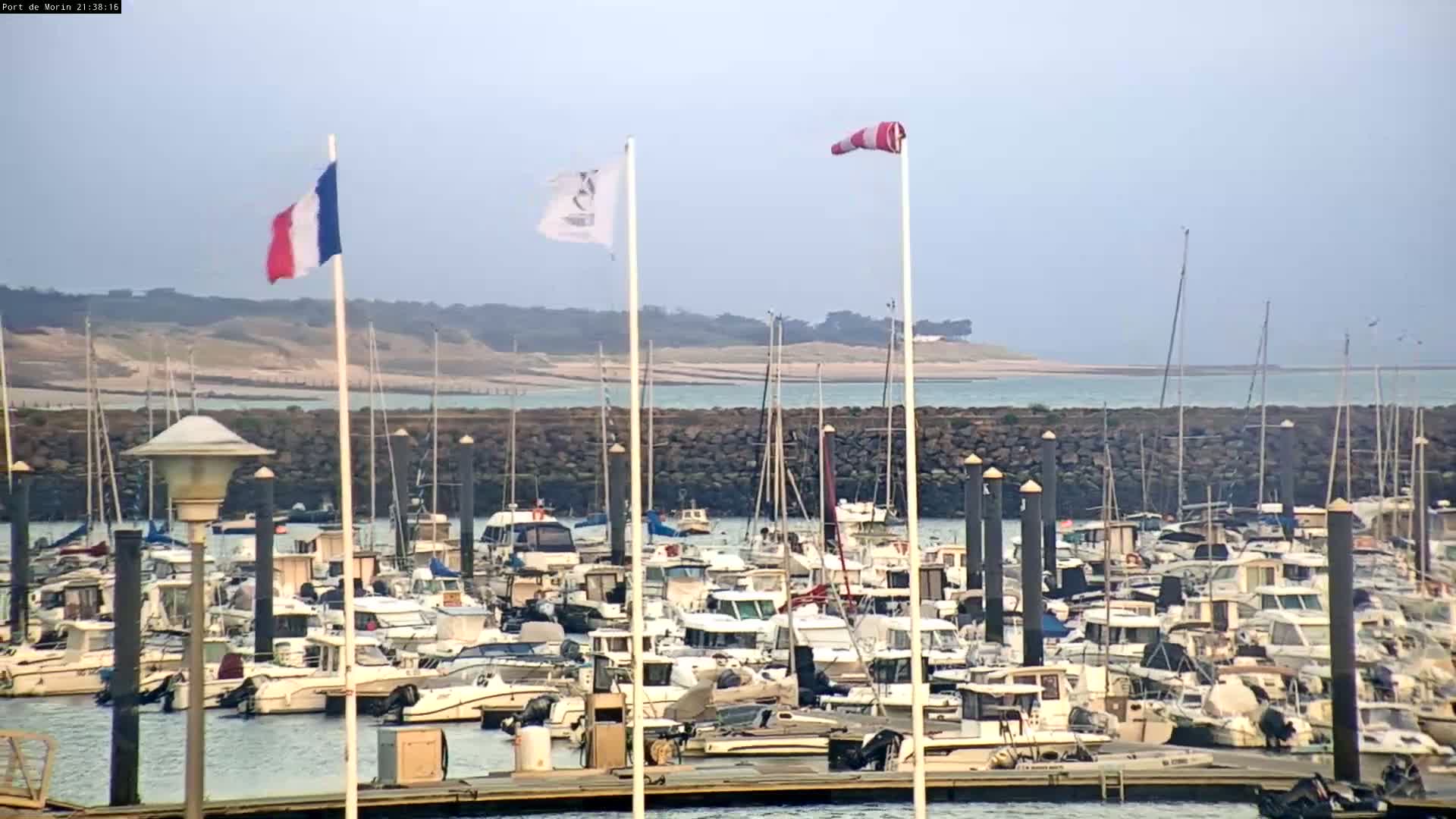 Noirmoutier - Port de Morin L'Epine Live Cam - Les Sables-d'Olonne, Vendée, Pays de la Loire, France