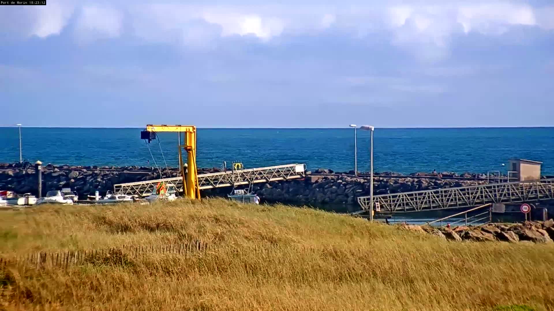 Noirmoutier - Port de Morin L'Epine Live Cam - Les Sables-d'Olonne, Vendée, Pays de la Loire, France