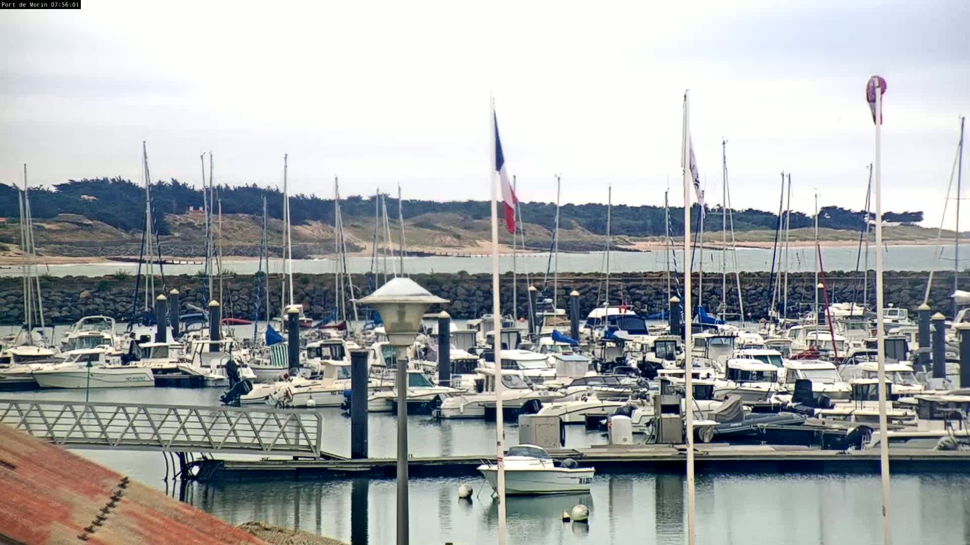 Noirmoutier - Port de Morin L'Epine Live Cam - Les Sables-d'Olonne, Vendée, Pays de la Loire, France