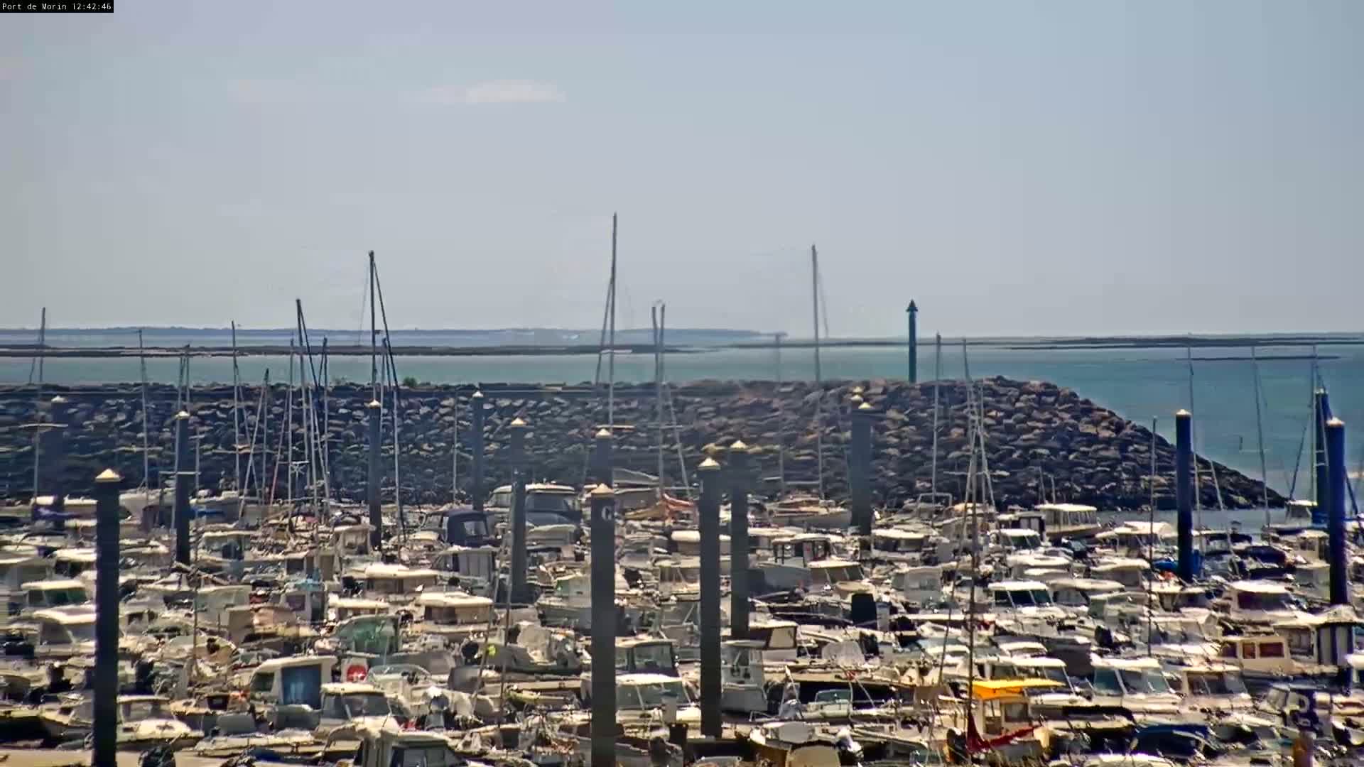 Noirmoutier - Port de Morin L'Epine Live Cam - Les Sables-d'Olonne, Vendée, Pays de la Loire, France
