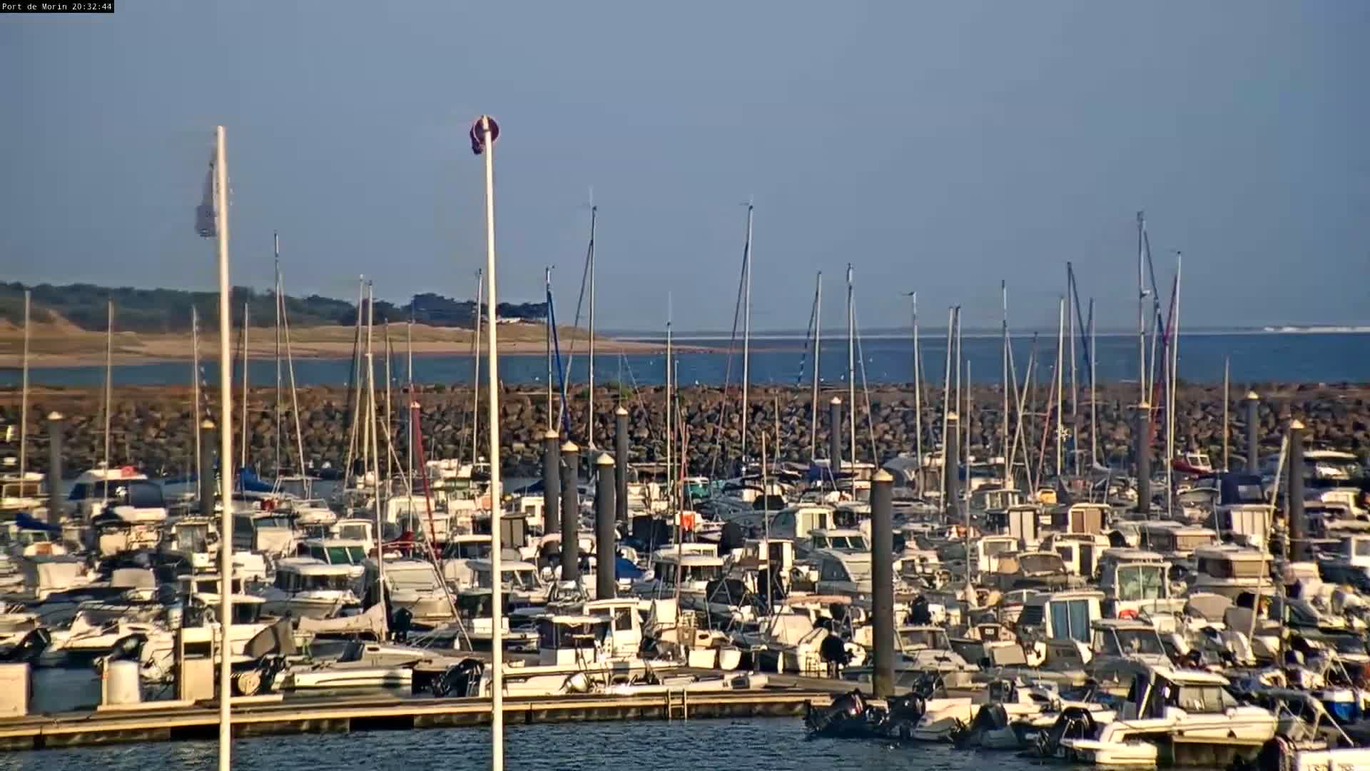 Noirmoutier - Port de Morin L'Epine Live Cam - Les Sables-d'Olonne, Vendée, Pays de la Loire, France