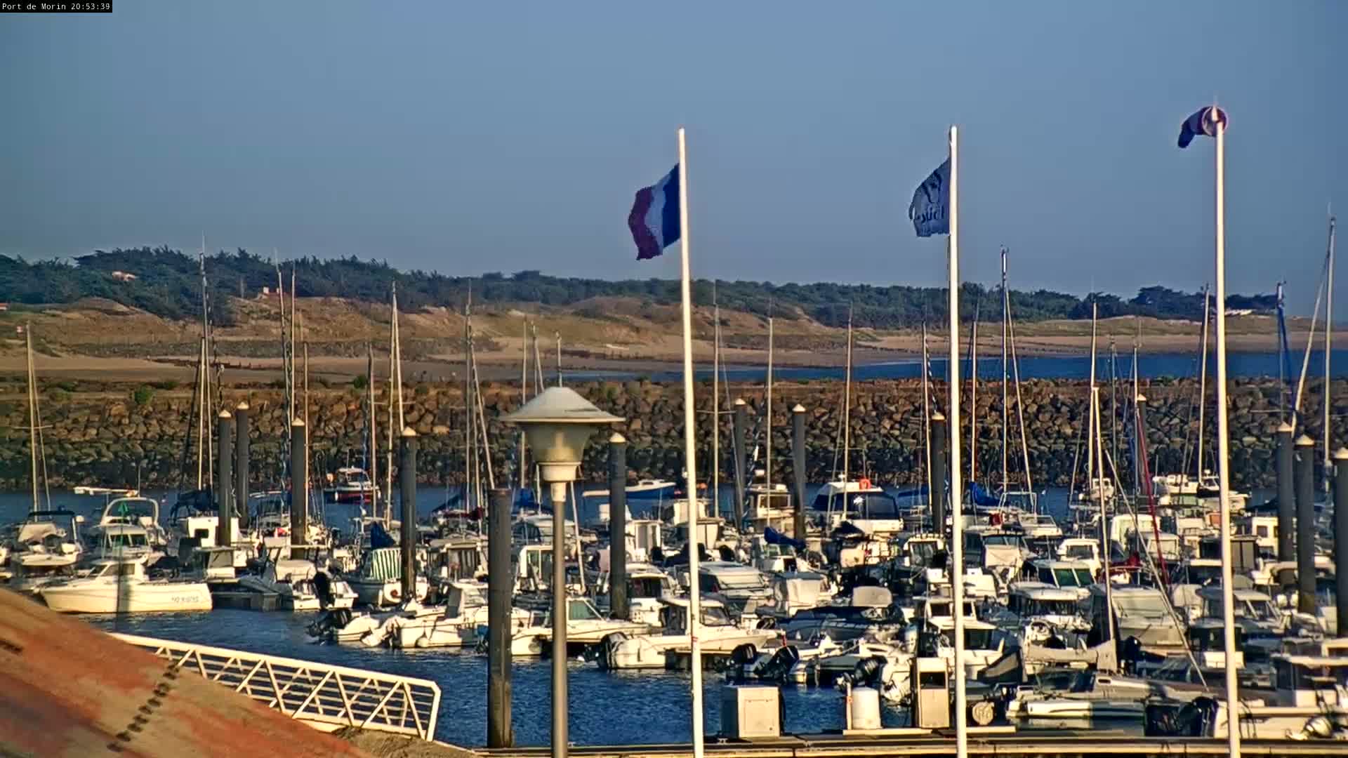 Noirmoutier - Port de Morin L'Epine Live Cam - Les Sables-d'Olonne, Vendée, Pays de la Loire, France