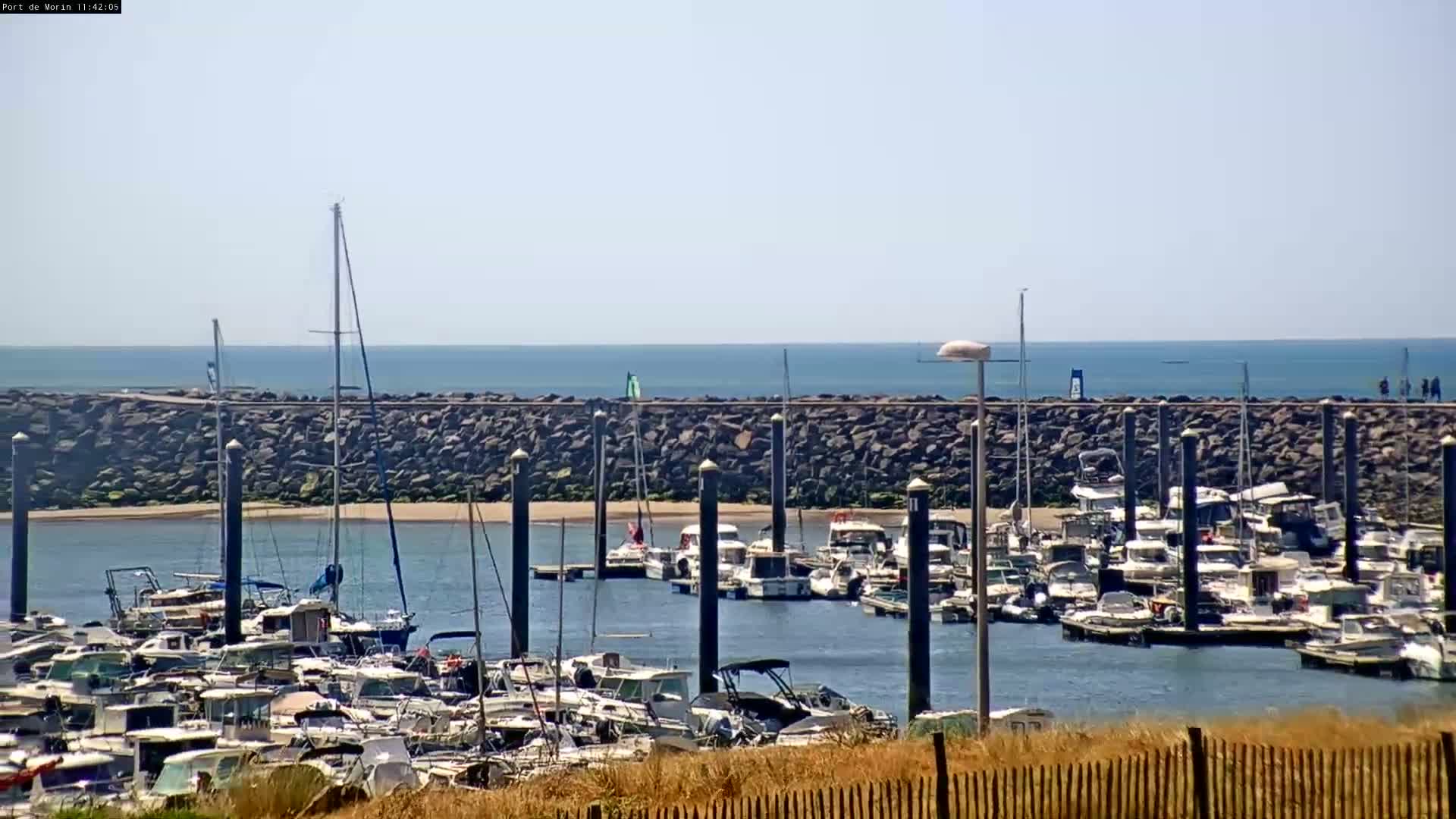 Noirmoutier - Port de Morin L'Epine Live Cam - Les Sables-d'Olonne, Vendée, Pays de la Loire, France