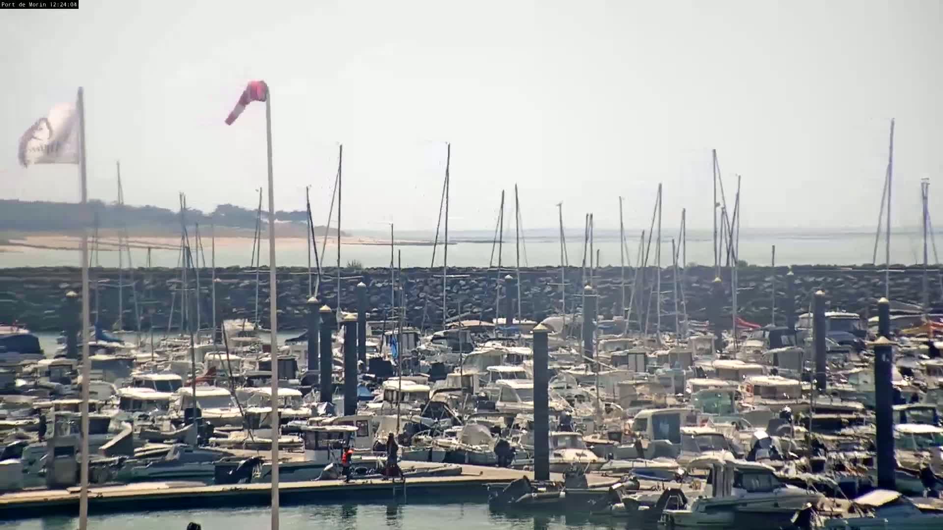 Noirmoutier - Port de Morin L'Epine Live Cam - Les Sables-d'Olonne, Vendée, Pays de la Loire, France