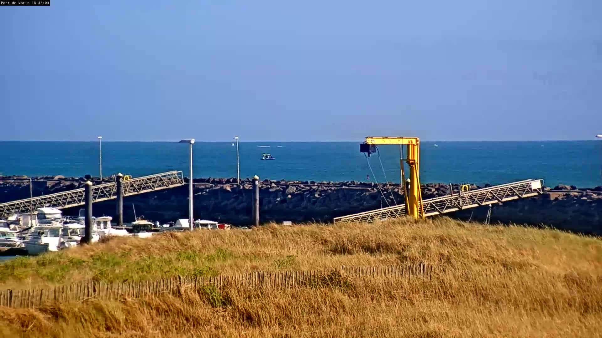 Noirmoutier - Port de Morin L'Epine Live Cam - Les Sables-d'Olonne, Vendée, Pays de la Loire, France