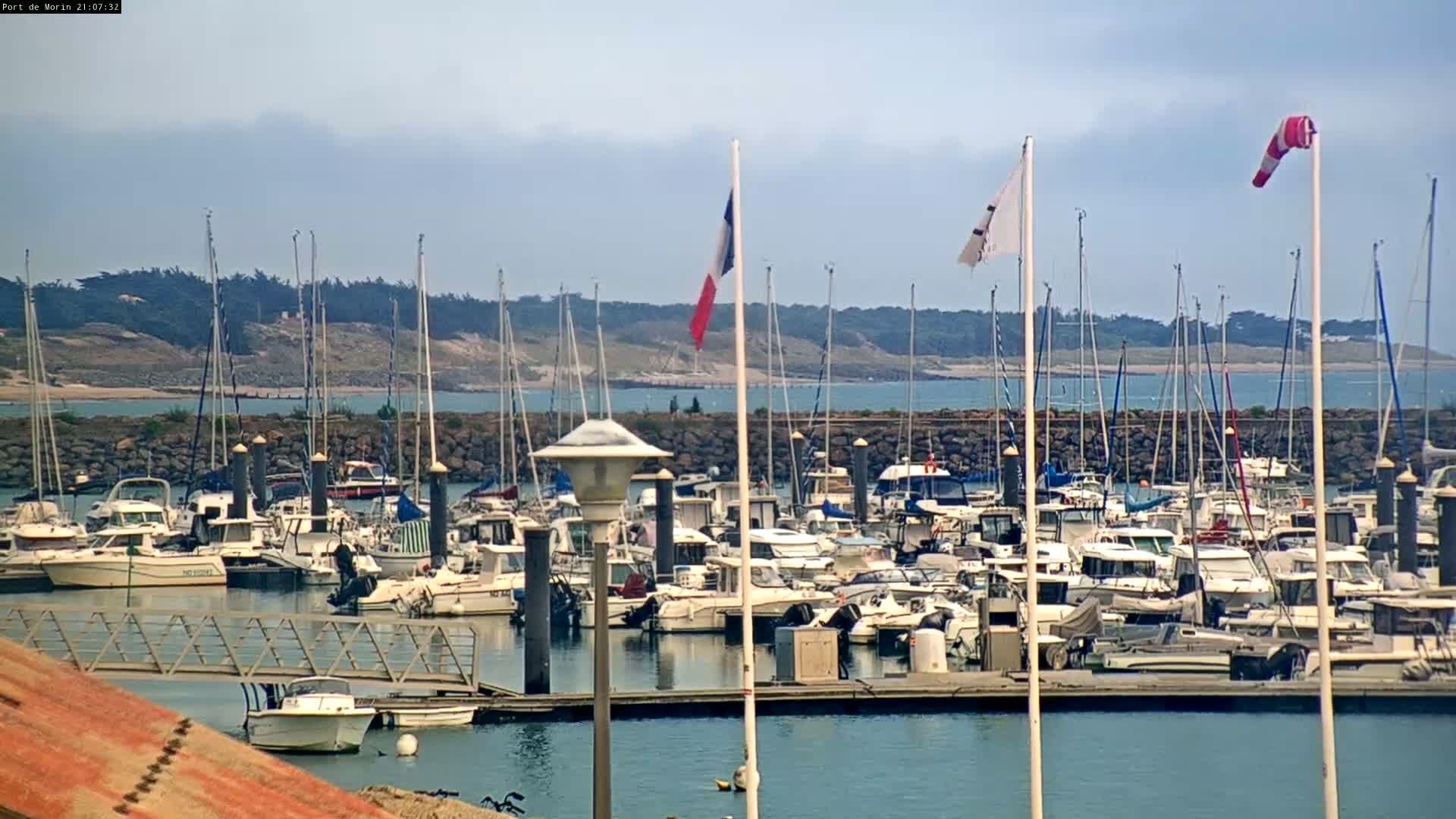 Noirmoutier - Port de Morin L'Epine Live Cam - Les Sables-d'Olonne, Vendée, Pays de la Loire, France