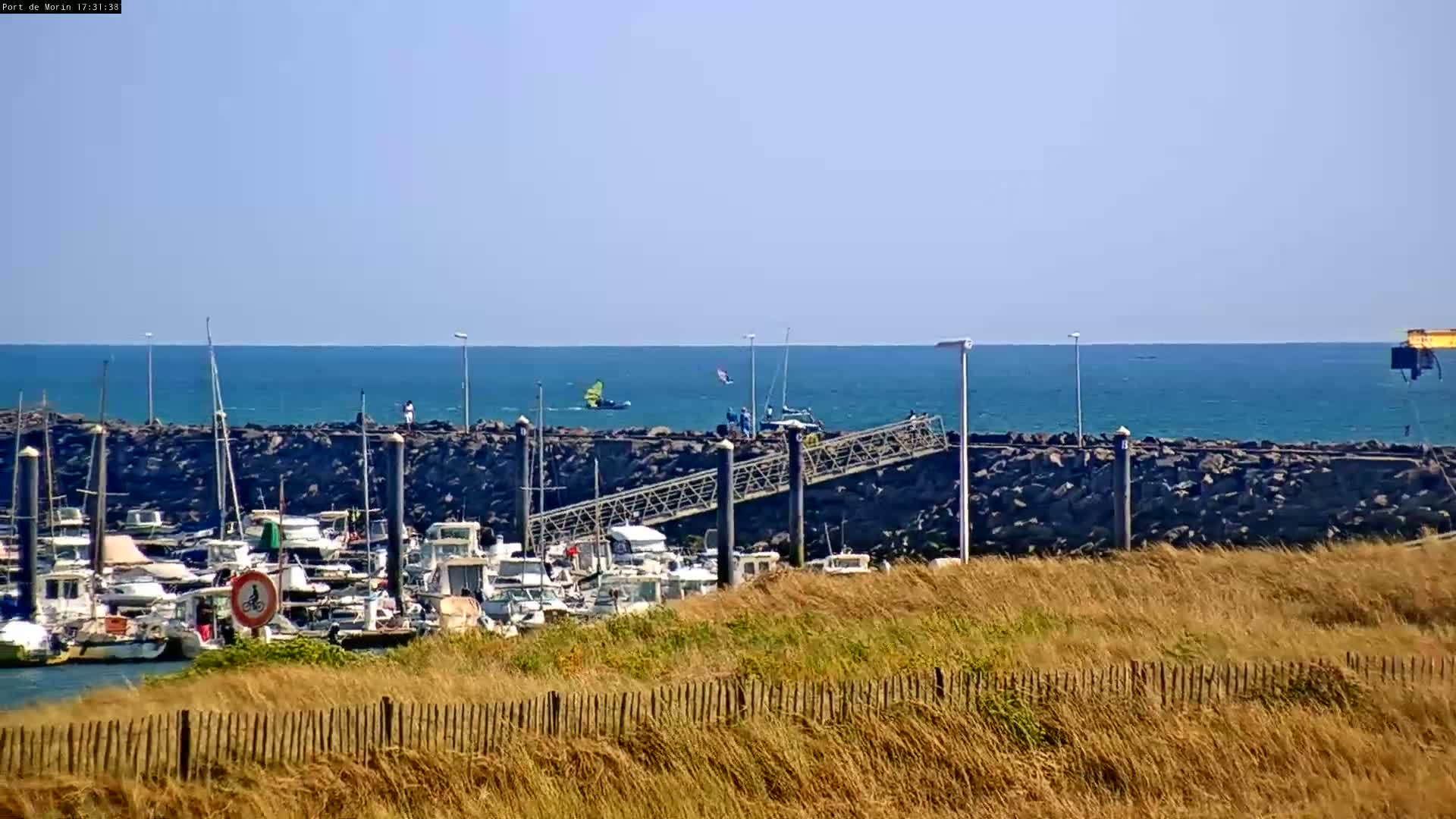 Noirmoutier - Port de Morin L'Epine Live Cam - Les Sables-d'Olonne, Vendée, Pays de la Loire, France