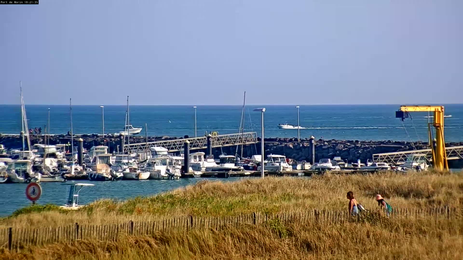 Noirmoutier - Port de Morin L'Epine Live Cam - Les Sables-d'Olonne, Vendée, Pays de la Loire, France