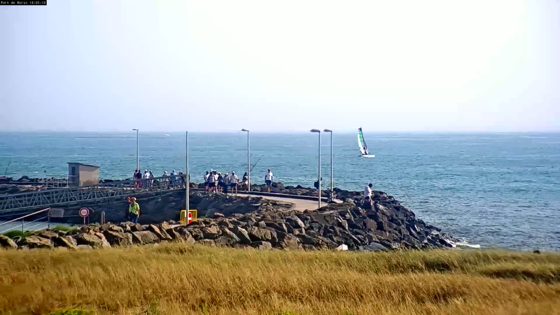 Noirmoutier - Port de Morin L'Epine Live Cam - Les Sables-d'Olonne, Vendée, Pays de la Loire, France